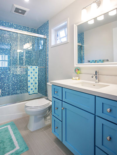 Blue Tile Design Ideas For Your Kitchen, Bathroom With Blue Tile