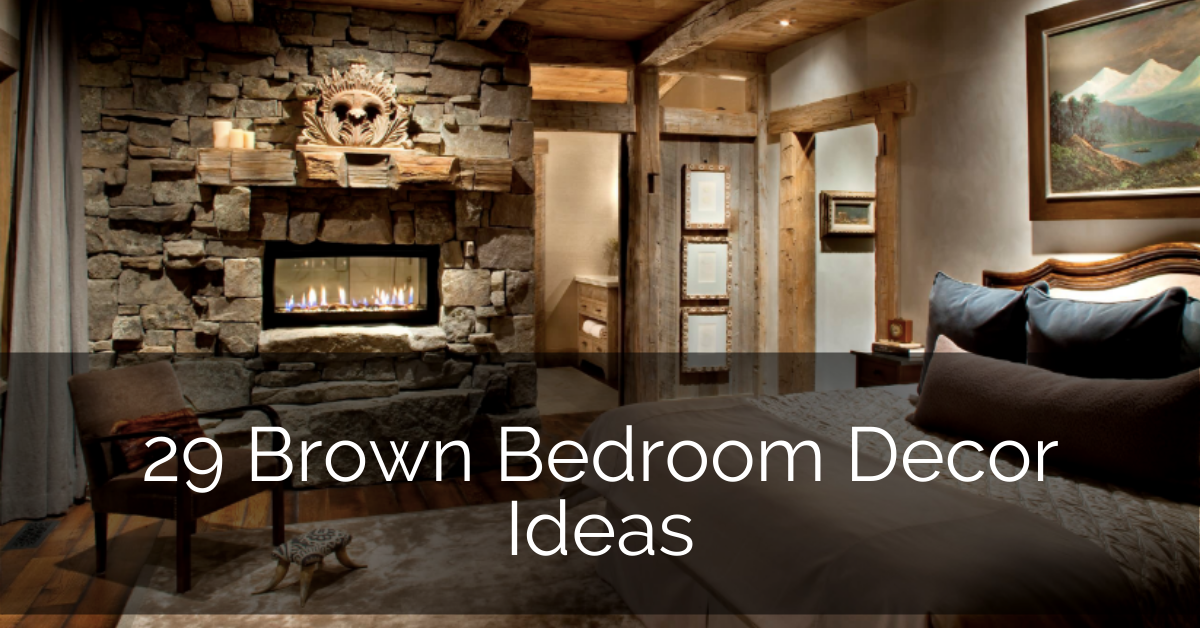 39+ Brown Bedroom Ideas Interior Design