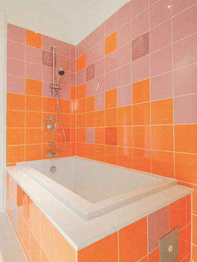 Orange Tile Design Ideas For Your Kitchen & Bath