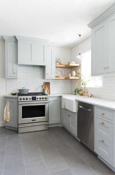 Gray Tile Design Ideas For Your Kitchen, Gray Kitchen Tile