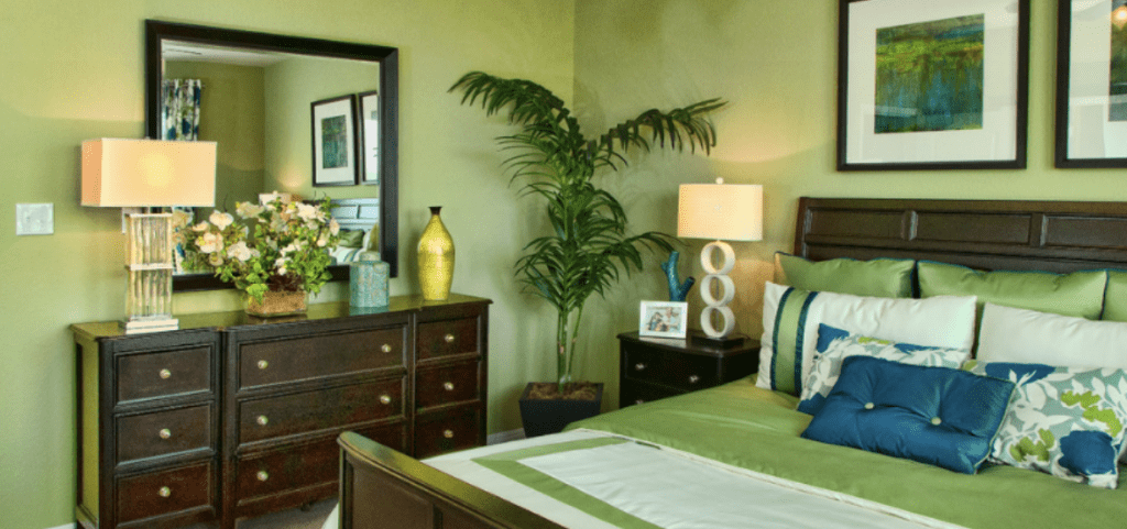 29 Green Bedroom Decor Ideas Sebring, Green Bedding Ideas