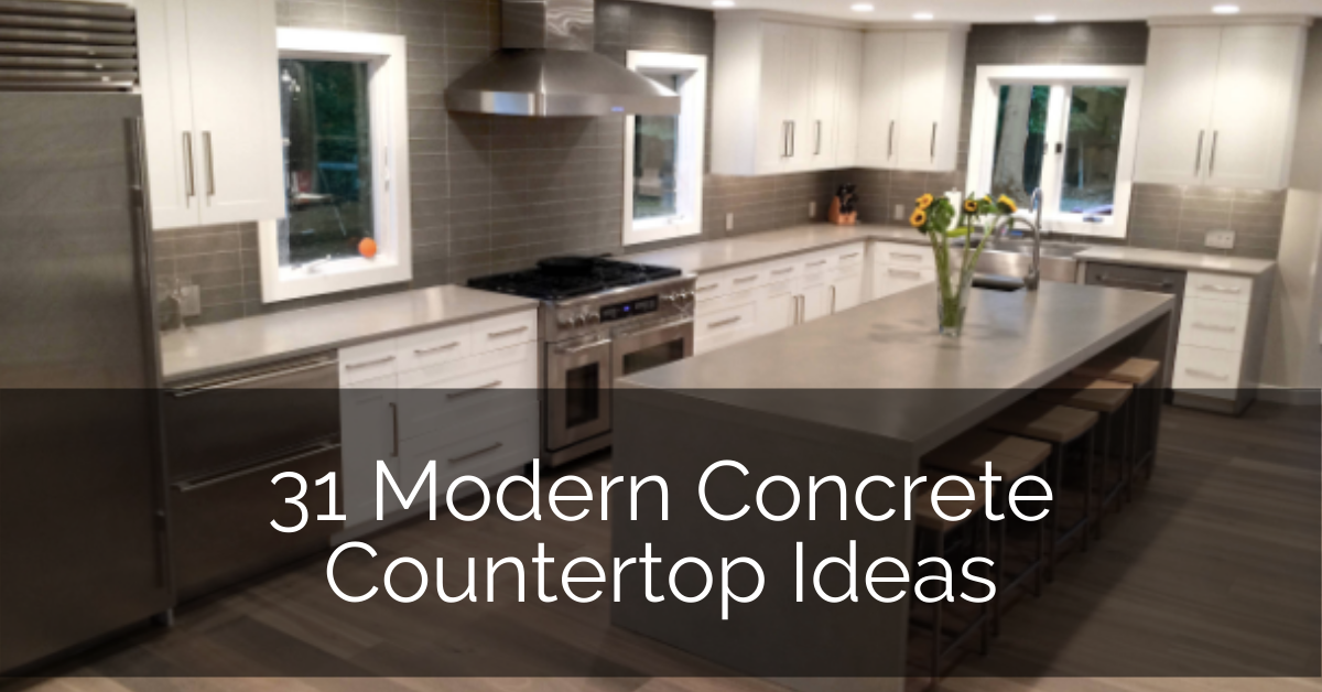 31 Modern Concrete Countertops Sebring Design Build