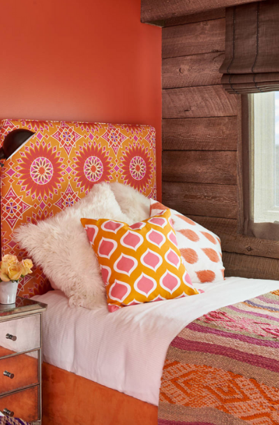 Orange Bedroom Decor Ideas Sebring Design Build