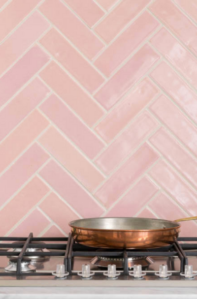 Pink Tile Design Ideas for Your Kitchen & Bath