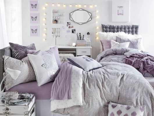 29 Purple Bedroom Decor Ideas Sebring, Light Purple Room Decor