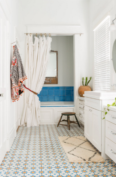 23 Vintage Tile Design Ideas Sebring, Vintage Bathroom Floor Tile Ideas