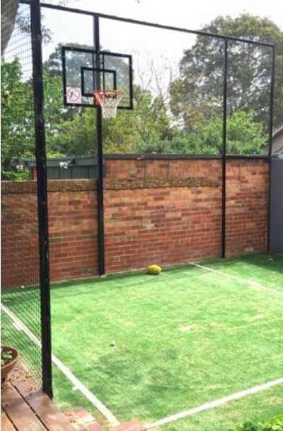 43 Best Photos Backyard Basketball Half Court : Be a Good Sport: Build a Backyard Basketball Court