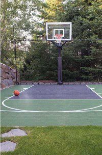 21 Outdoor Home Basketball Court Ideas | Sebring Design Build