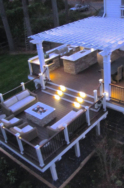 53 Awesome Backyard Deck Ideas