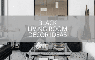 Black Living Room Decor Ideas