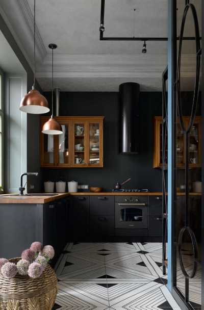 Black Kitchen Cabinet Ideas