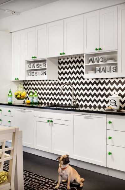 23 Black White Tile Design Ideas, Black And White Kitchen Tiles