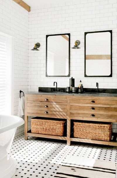 23 Black White Tile Design Ideas, Black And White Bathroom Floor Tile Designs