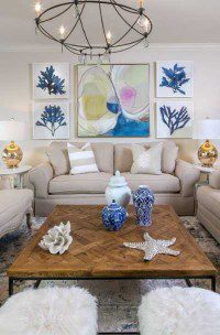 17 Blue Living Room Decor Ideas | Sebring Design Build