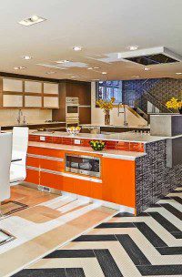 23 Orange Kitchen Cabinet Ideas | Sebring Design Build