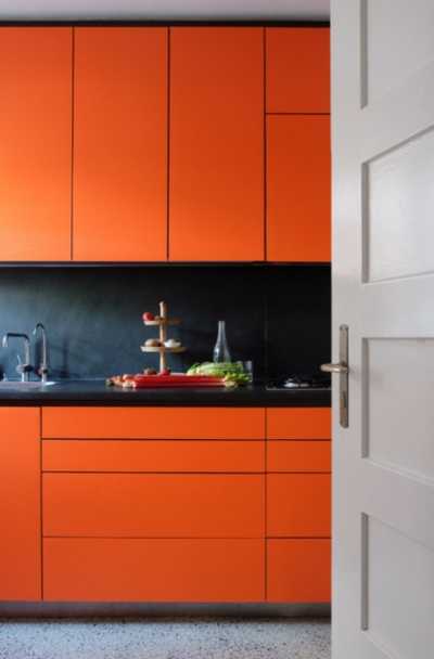 23 Orange Kitchen Cabinet Ideas Sebring Design Build