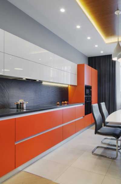 Orange Kitchen Cabinet Ideas