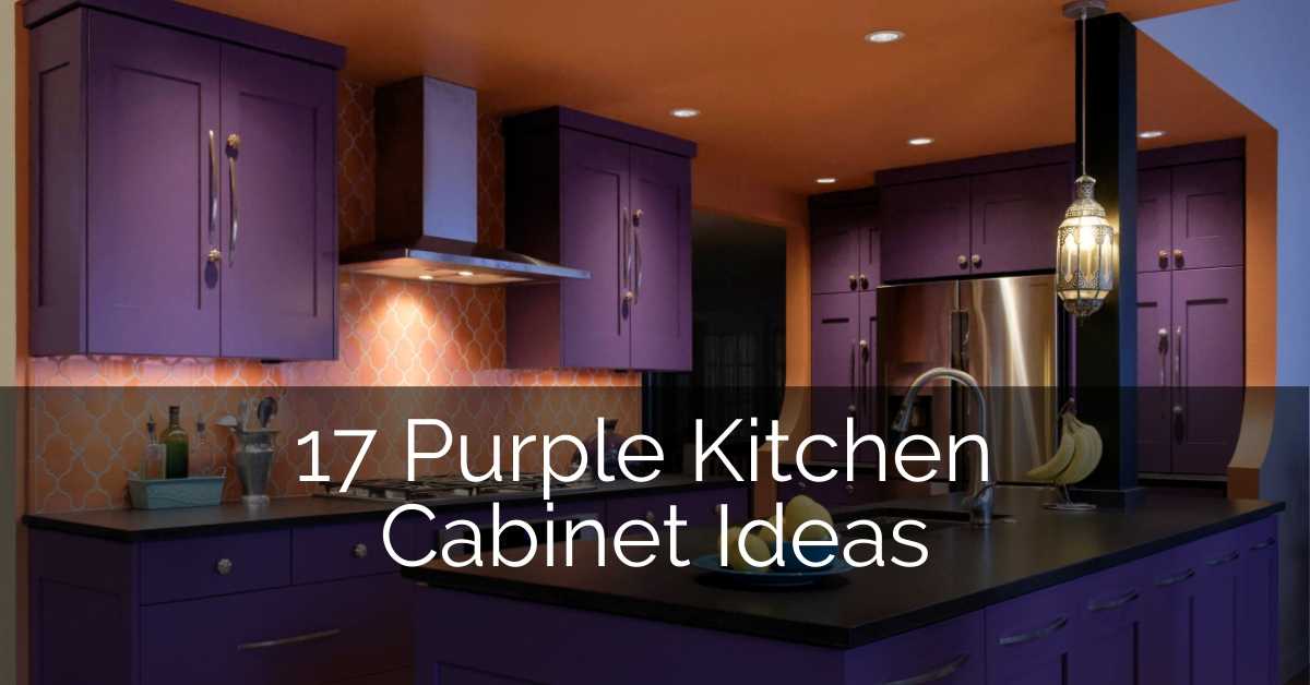 17 Purple Kitchen Cabinets Ideas  Sebring Build Design