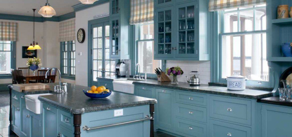 teal-light-blue-kitchen-cabinet-ideas