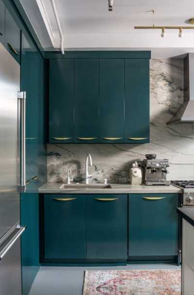 teal-light-blue-kitchen-cabinet-ideas