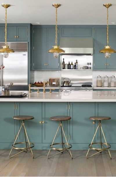 Teal Kitchen Cabinet Ideas