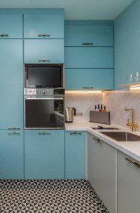 23 Teal Kitchen Cabinet Ideas | Sebring Design Build