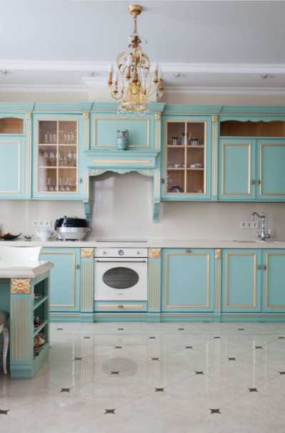 teal-light-blue-kitchen-cabinet-ideas