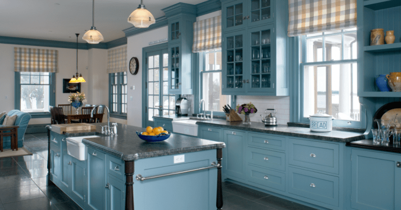 23 Teal Kitchen Cabinet Ideas | Sebring Design Build
