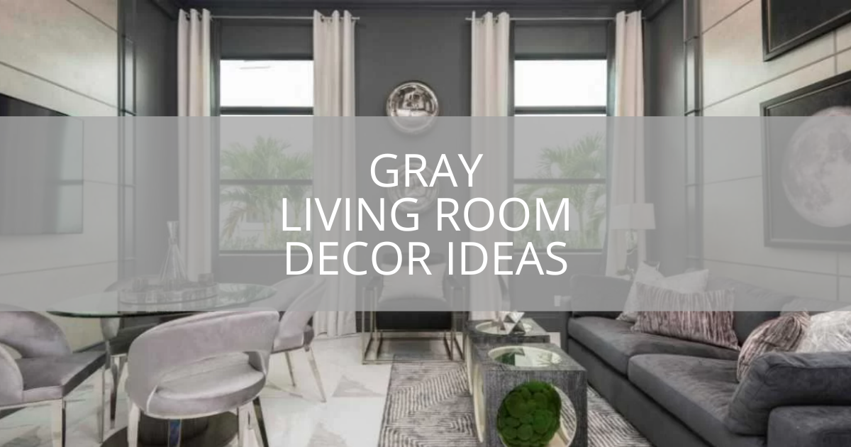 Gray Living Room Decor Ideas