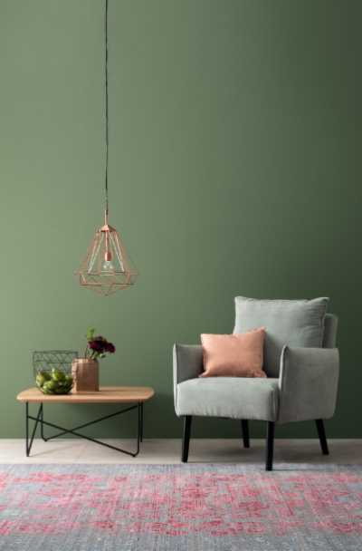 Green Color Living Room Decor Ideas