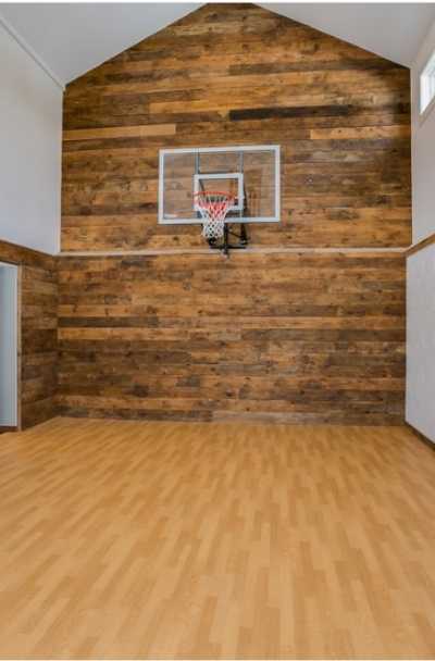 Indoor Home Basketball Court Ideas