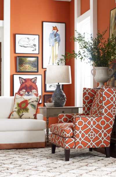 17 Orange Living Room Decor Ideas Sebring Design Buid