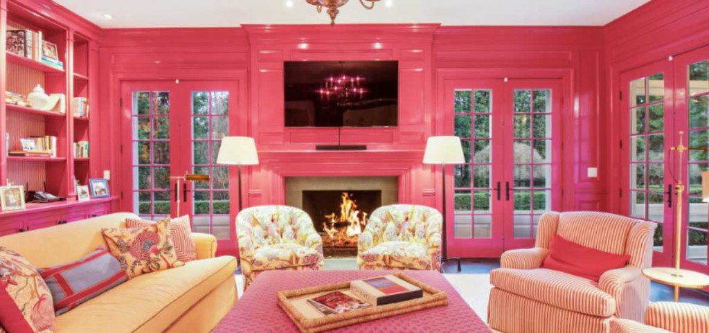 Pink Living Room Decor Ideas