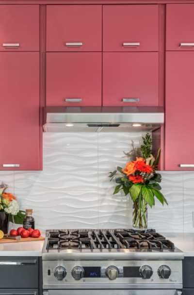 Pink Kitchen Cabinet Ideas