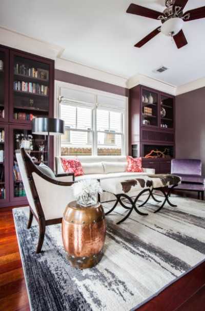 Purple Living Room Decor Ideas