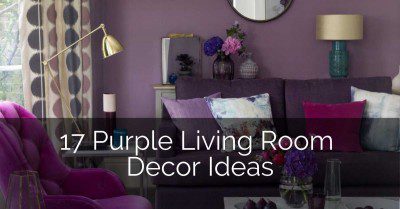 17 Purple Living Room Decor Ideas | Sebring Design Build