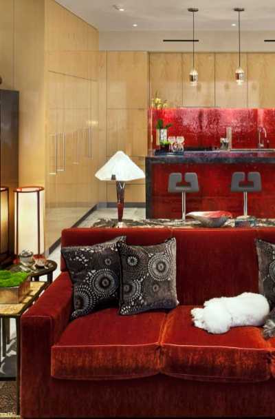 17 Red Living Room Decor Ideas, Red And Brown Living Room Decor