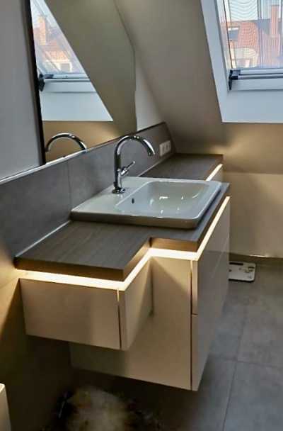 31 Wall Mounted Floating Vanity Cabinet, Diy Floating Bathroom Vanity Ideas