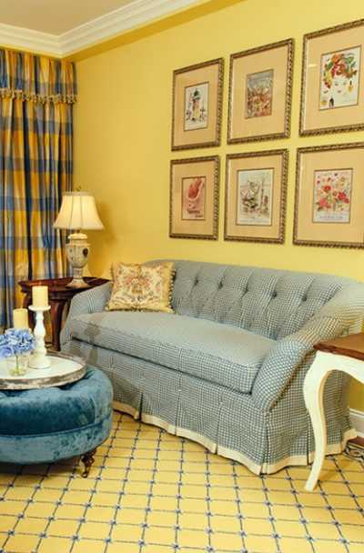 Yellow Color Living Room Decor Ideas