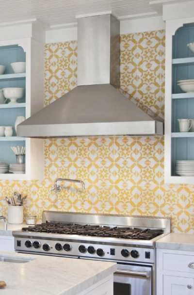 Yellow Gold Tile Design Kitchen Bath Ideas