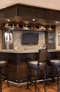 Basement Bar Ideas And Images | Sebring Design Build