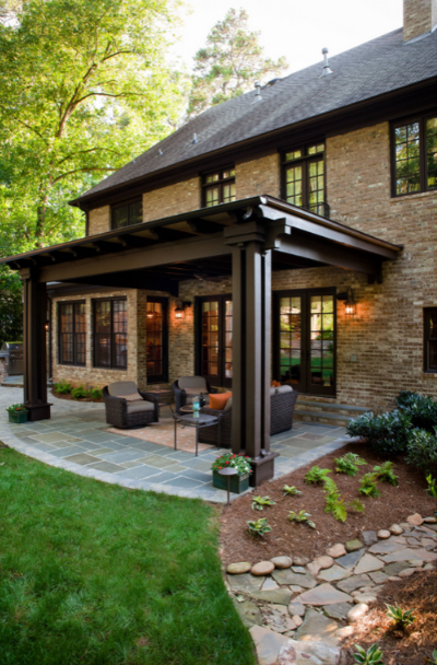 Covered Patio Roof Design Ideas