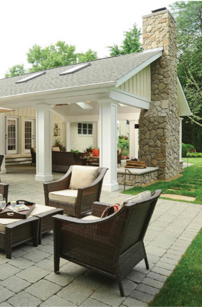 39 Covered Patio Roof Design Ideas, How To Build A Backyard Patio Roof