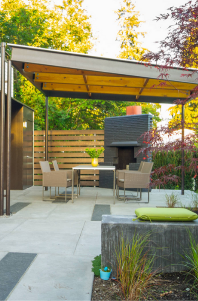 backyard roofs