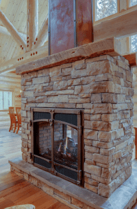 41 Stacked Stone Fireplace Ideas | Sebring Design Build