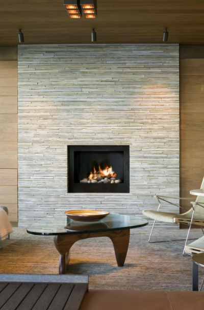 41 Stacked Stone Fireplace Ideas, How To Put Stacked Stone On A Fireplace