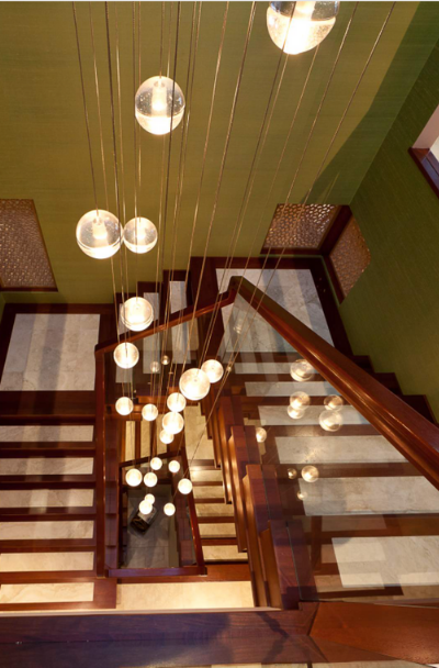 63 Stairway Lighting Design Ideas, Best Light Fixture For Stairwell