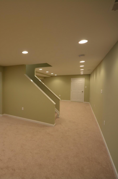 basement hallway lighting