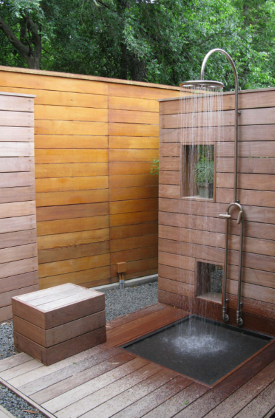 Awesome Outdoor Shower Design Ideas