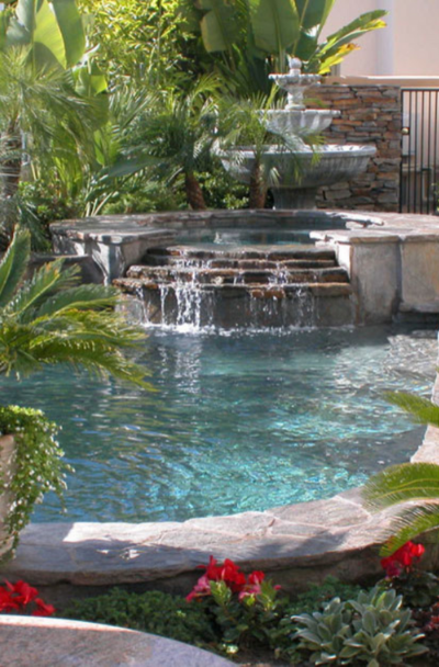 41 Swimming Pool Waterfall Ideas Sebring Design Build